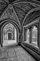 Princeton Holder Hall Arches BW