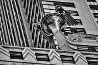 Chrysler Building Gargoyle BW