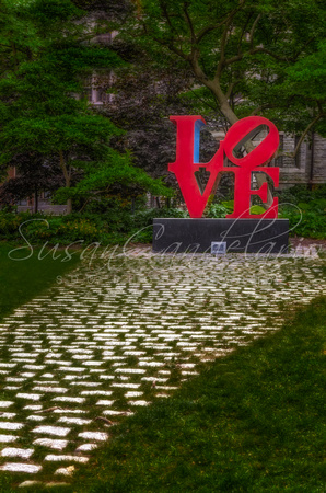 U-Penn Love Sculpture