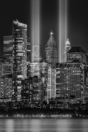 A NYC 911 Tribute BW
