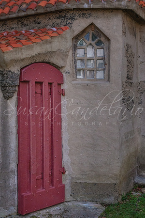 Castle Red Door