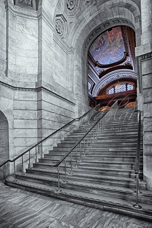 A View To The McGraw Rotunda NYPL