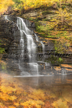 Bushkill PA Bridal Veil Falls