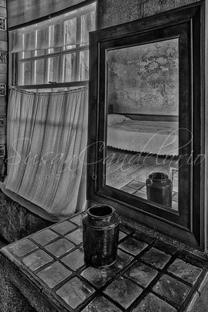 Bedroom Reflections BW