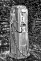 Vintage Tokheim Gas Pump BW