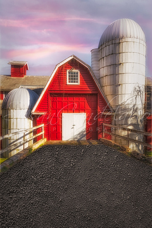 NJ Red Barn and Silo