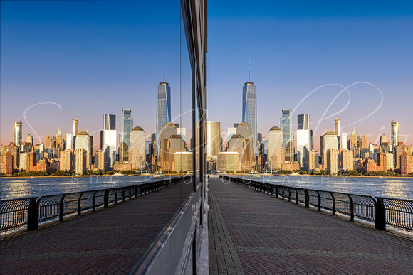 NYC Skyline Reflections