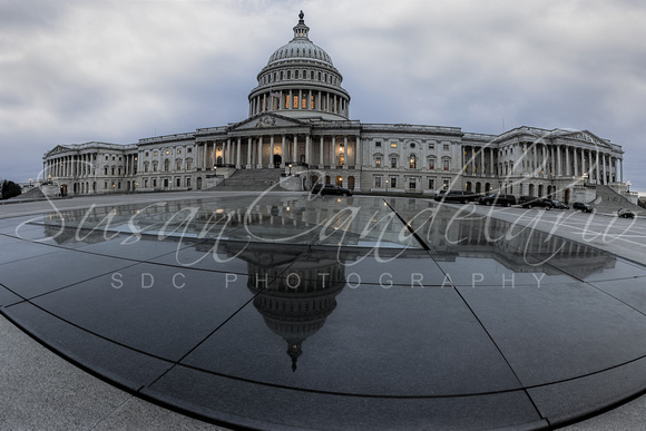 US Capitol Building Reflection
