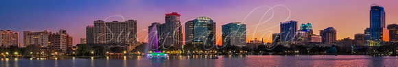 Orlando Florida Skyline Panorama