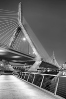 Path To The Leonard P. Zakim Bridge BW