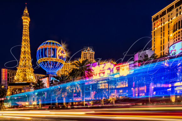 Las Vegas Strip Light Show