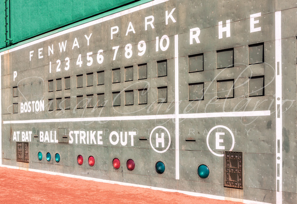 Fenway Park Scoreboard