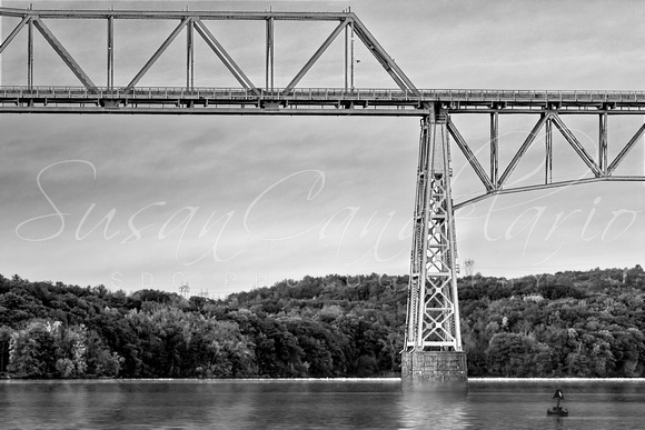 Rip Van Winkle Bridge BW