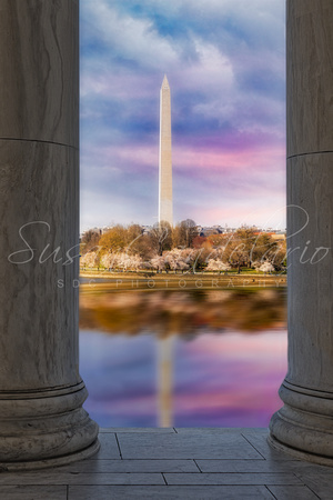 Washington Monument Framed