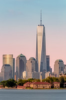 One World Trade Center And Ellis Island