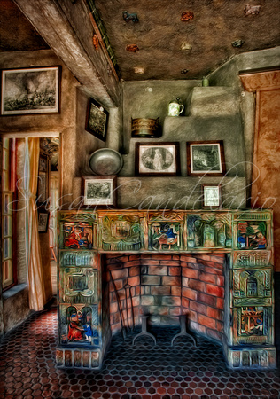 Fonthill Castle Bedroom Fireplace