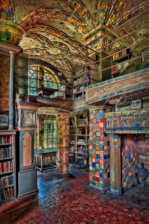 Fonthill Castle Library Room