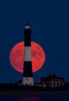 Fire Island Lighthouse Moonrise