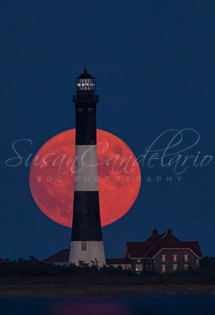 Fire Island Lighthouse Moonrise
