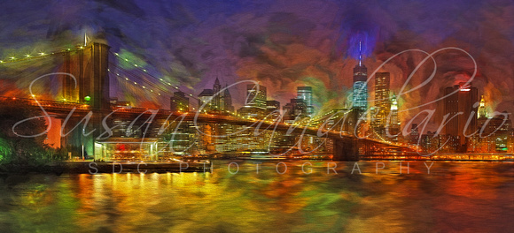 Brooklyn Bridge Impressionism