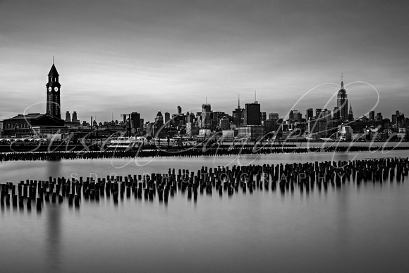 New York City Skyline Stillness